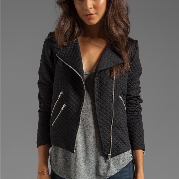 Generation Love Jackets & Blazers - Generation Love Quilted Moto Jacket